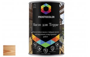 PROSTOCOLOR масло для террас бесцветный 2,2л