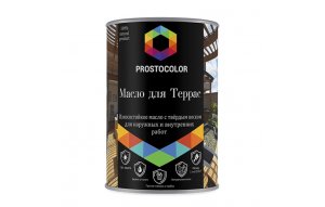 PROSTOCOLOR масло для террас белый 0,04 пробник