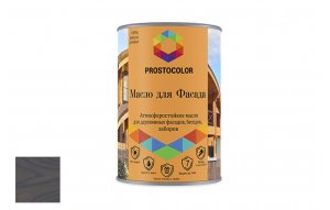 PROSTOCOLOR масло для фасада графит 0,75л