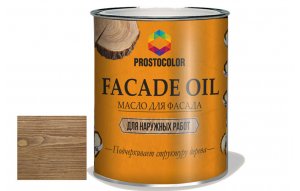 PROSTOCOLOR масло для фасада орех 0,75л