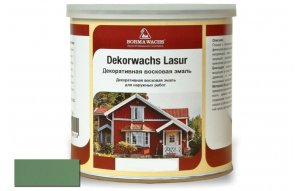 Декоративная восковая эмаль Borma Wachs цв.133 серо-зеленый 750мл