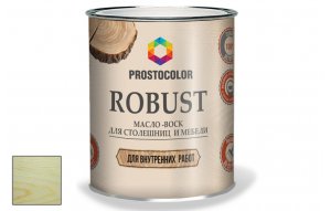 PROSTOCOLOR масло для столешниц и мебели ROBUST (бесцветный) 0,4л