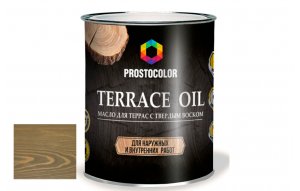 PROSTOCOLOR масло для террас пралине 0,75л