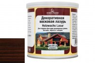 Декоративное восковое покрытие Holzwachs Lasur цв. 63 темный орех, 125мл